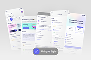 TaskWhiz Planning App UI Kit, an UI Kit Template by floxui (Thumbnail 9 of 9)
