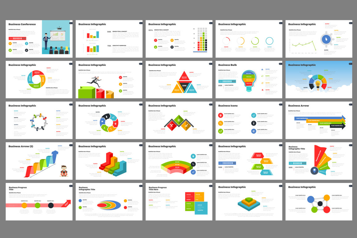 Project Powerpoint Template, a Presentation Template by GreenDesign