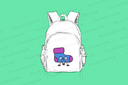 Cute Kawaii Sock, an Object Illustration by Palau (Thumbnail 8 of 12)