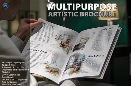 Multipurpose Artistic Brochure
