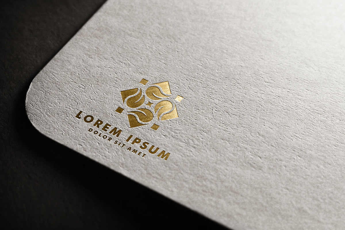 leaf and abstract flower logo, a Branding & Logo Template by mouze_art (Photo 3 of 3)