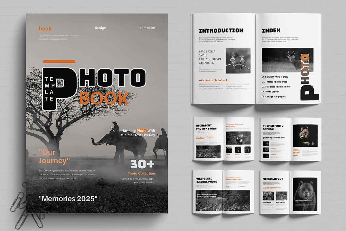 Modern Photography Album Design, a Brochure Template by MightyDesign (Photo 1 of 6)