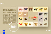 Polygonal Farm Animals, an Animal Illustration by blauananas (Thumbnail 5 of 6)