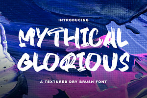 MYTHICAL GLORY - Handbrush Font