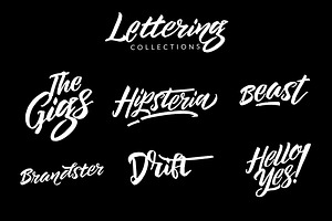 The Beard - Branded Typeface Extras