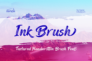 Ink Brush, Handwriting Brush Font