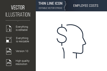 Employee Costs Icon