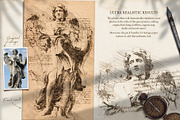 Da Vinci Sketch PS Action, an Action Add-On by IndWorks Design (Thumbnail 2 of 10)