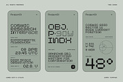 Aspek - Futuristic Display Sans, a Sans Serif Font by The Native Saint Club (Thumbnail 6 of 16)