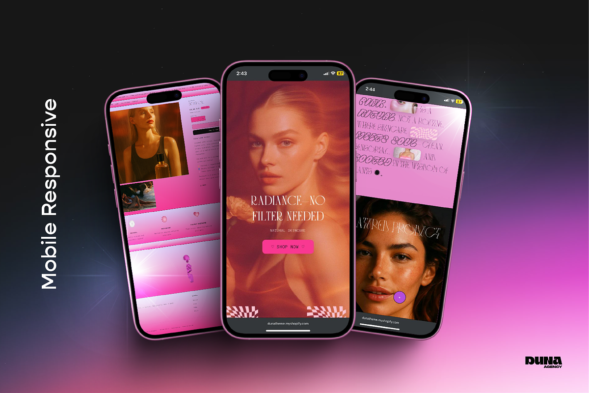 Shopify Theme Pink - Premium preview 2
