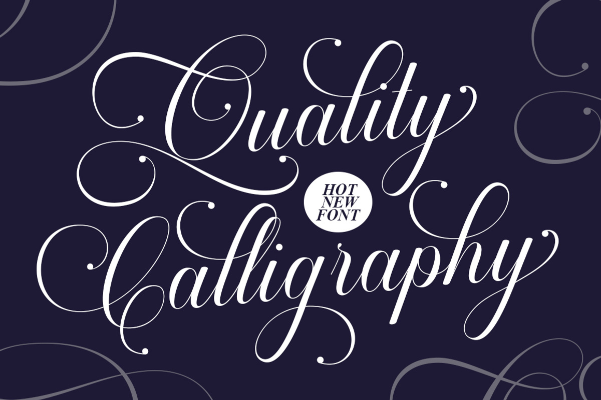 Quttilena Script, a Script Font by IM Studio (Photo 7 of 10)