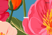 Lush Bold Botanical Floral Pattern, a Pattern Graphic by likorbut (Thumbnail 8 of 13)