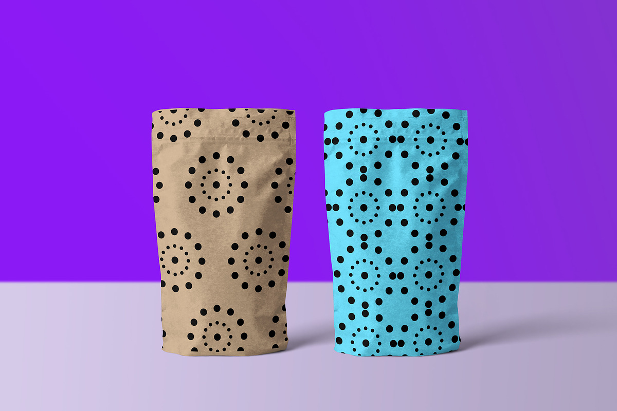 black & white dots patterns, a Pattern Graphic by designbydi (Photo 8 of 14)