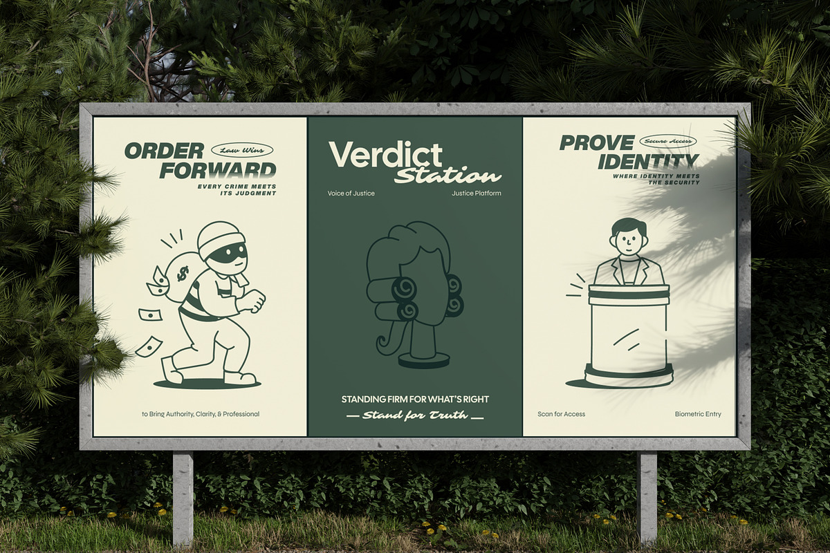 Court Drawing Art Set, an Outline Icon by Vectors Market (Photo 4 of 8)