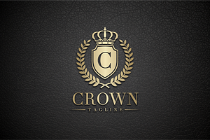 Crown Luxury Gold Letter C Logo, a Branding & Logo Template by yopie