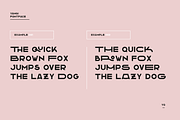 Yangi - Fontface, a Sans Serif Font by La Station B. (Thumbnail 9 of 10)