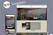 Wix real estate website, a Wix Template by Climbwithelevator (Thumbnail 1 of 9)