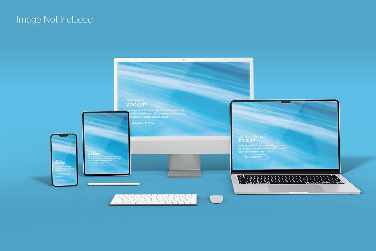Realistic macbook pro 14 inch mockup, a Mac Mockup by Raihan Rahman (Photo 21 of 21)