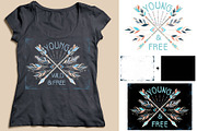 Tribal Vector Clipart. Boho set, a Decorative Illustration by Live line (Thumbnail 4 of 14)