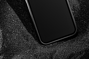 Black Sandy Iphone Mockup, an iPhone Mockup by William Hansen (Thumbnail 3 of 5)