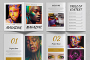 Art Magazine Template, a Magazine Template by ContestDesign (Thumbnail 2 of 3)