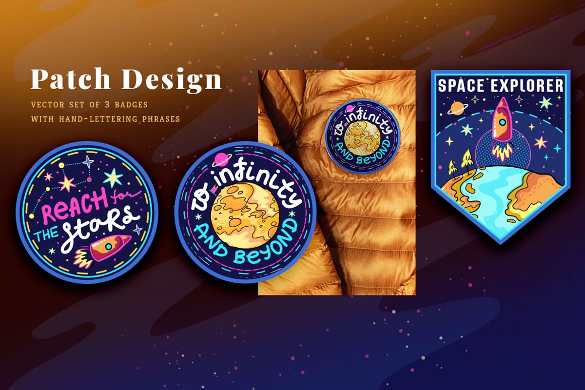 Colorful Space Collection, a Decorative Illustration by Yeticrab (Photo 7 of 12)