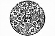 Decorative Mandala Vector Designs, an Illustration by jahid234 (Thumbnail 4 of 9)