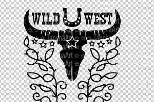 Wild West Svg Cut File Printable Png