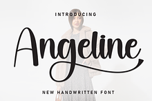 Angeline | Script Font