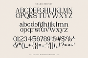 Sendra – Modern Serif Family, a Serif Font by Muksal Creative (Thumbnail 10 of 11)