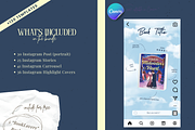 Bookstagram Cottagecore Template, a Social Media Template by PixelBloomClub (Thumbnail 7 of 8)