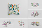 Square Pillow Photoshop Mockup, a Merchandise Mockup by Graphic Deal (Thumbnail 1 of 9)