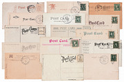 Authentic Antique 1900's Postcards, an Object Graphic by patternpop studio (Thumbnail 3 of 3)