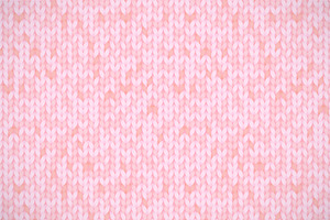 Pink melange knitted pattern