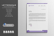 Letterhead Template, a Stationery Template by artisanHR (Thumbnail 1 of 6)