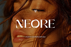 NEORE – Futuristic Luxury Font, a Sans Serif Font by WhymoreArt