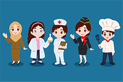 Professional Occupation Character, a Person Illustration by Artnivora.Std (Thumbnail 3 of 4)