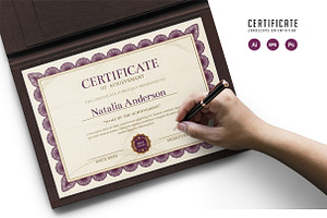 481. Modern Certificate Template