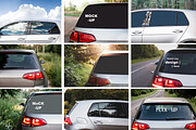 Car window Mockup Car amazing decal, a Templates & Theme by VetalStock (Thumbnail 2 of 2)