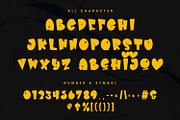 Ennaz Display Font, a Sans Serif Font by Maulana Creative (Thumbnail 3 of 7)