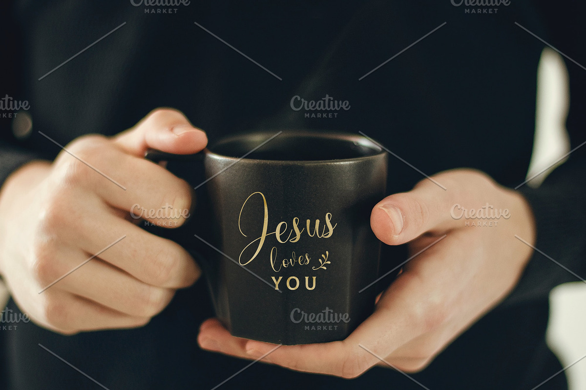 Set of Golden Christian Quotes, an Object Graphic by ShalemDreams (Photo 4 of 6)