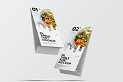 DL Table Tent Mockup, an Advertising Mockup by Rizky Audymas (Thumbnail 7 of 9)