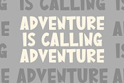 Upper Camp Sans Serif Display Font, a Sans Serif Font by Maulana Creative (Thumbnail 3 of 8)