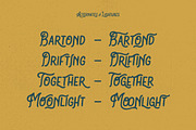 Bartond Typeface - On Sale!, a Handwritten Font by Wortfice (Thumbnail 3 of 9)