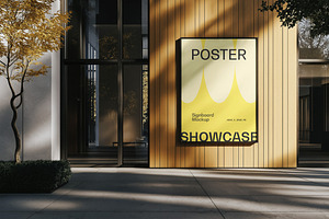 Outdoor Signboard Mockup