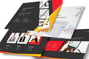 Annual Report Powerpoint Template, a Presentation Template by temphall (Thumbnail 2 of 8)