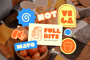 Bravco - Unique Bold Logo Food Font, a Handwritten Font by Sensatype (Thumbnail 7 of 12)