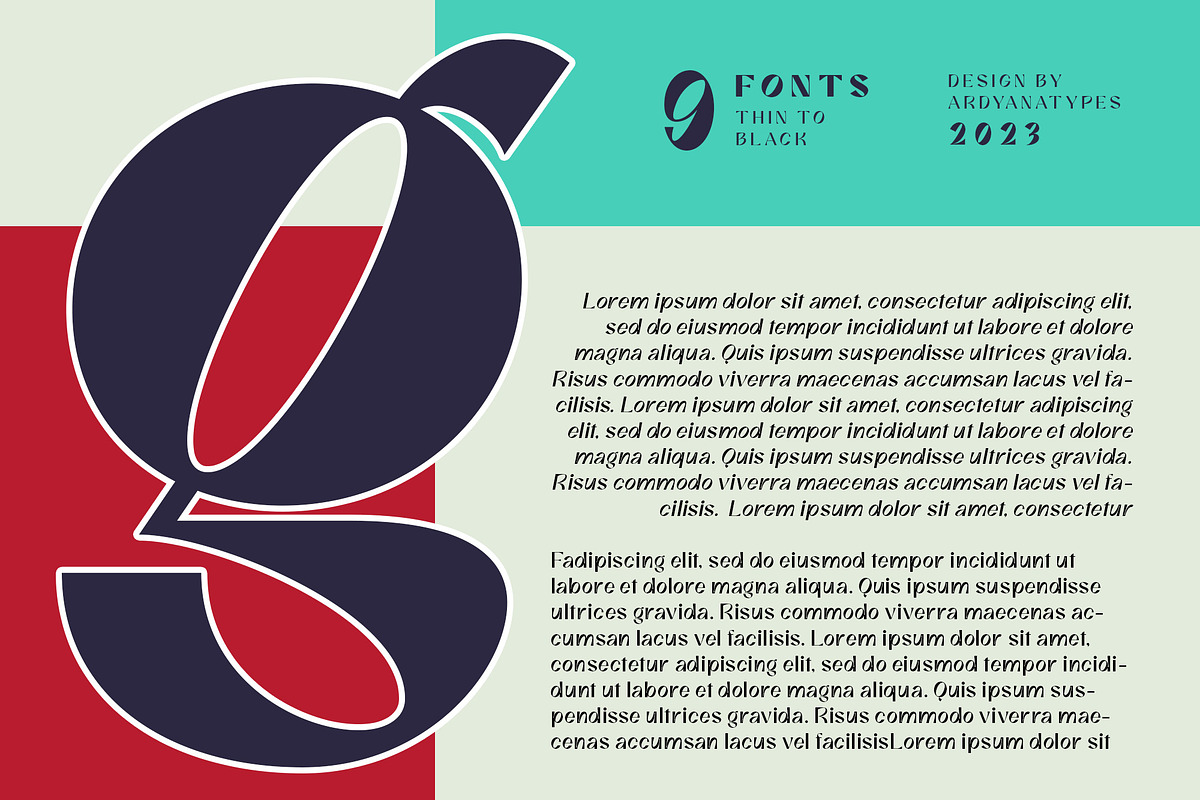 Dosca - Display Font, a Sans Serif Font by Ardyanatypes (Photo 7 of 12)
