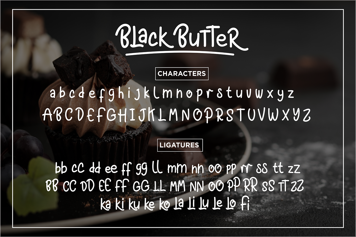 Black Butter - Playful Font preview 6