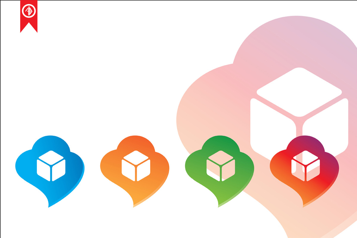 Cube Cloud / Creative - Logo Templat, a Branding & Logo Template by Artha Desain (Photo 2 of 5)